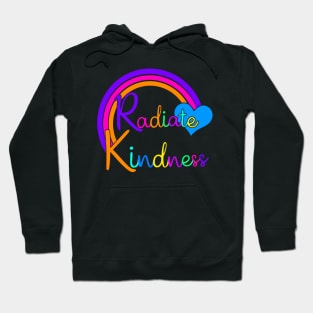 Radiate Kindness Rainbow Hoodie